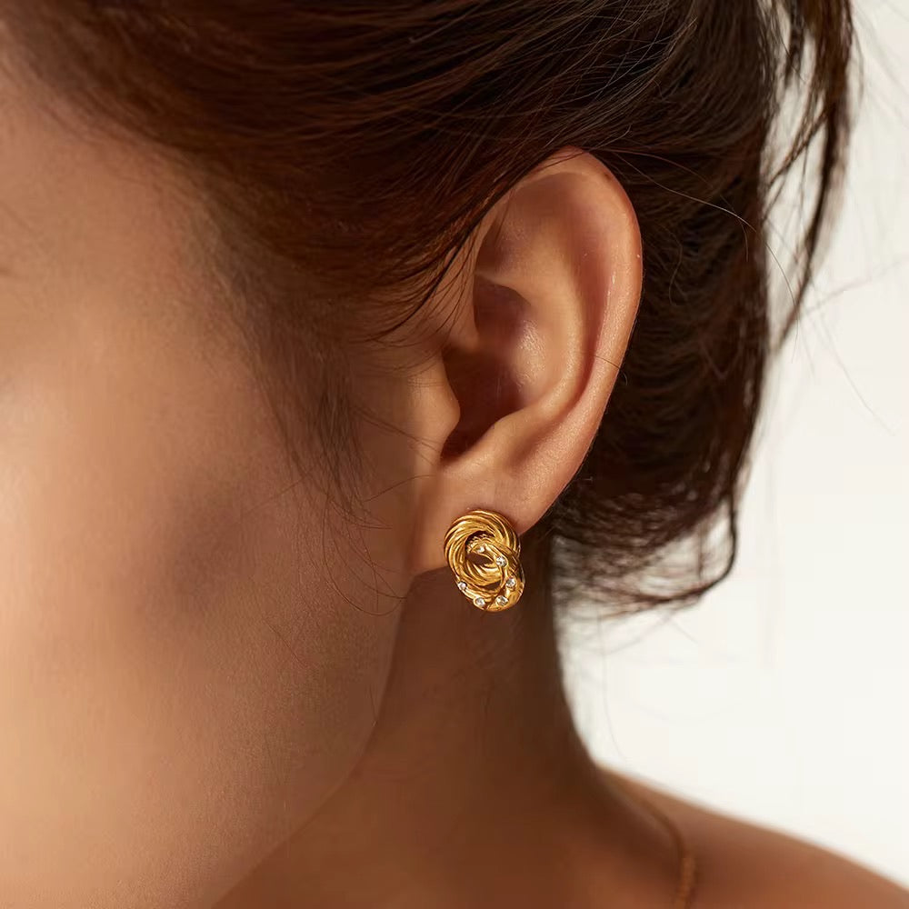 Ava Gold Earrings