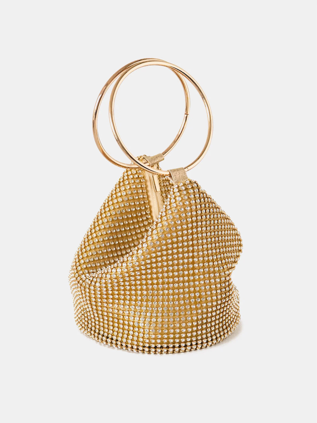Crystal Evening Bag - Gold